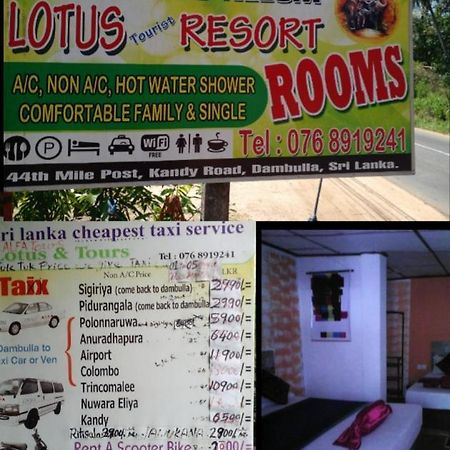 Lotus Inn Tourist Resort Dambulla Exteriör bild